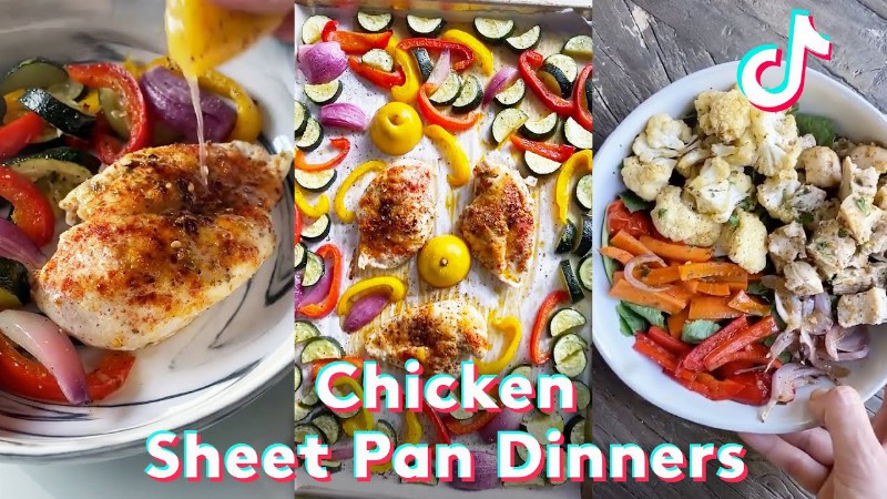 image 0 29 Quick & Easy Chicken Sheet Pan Dinners : Tiktok Compilation : Allrecipes