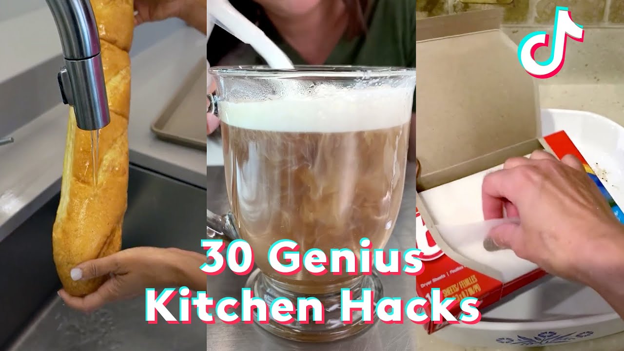 30 Genius Tiktok Kitchen Hacks That Will Change Your Life : Tiktok Compilation : Allrecipes