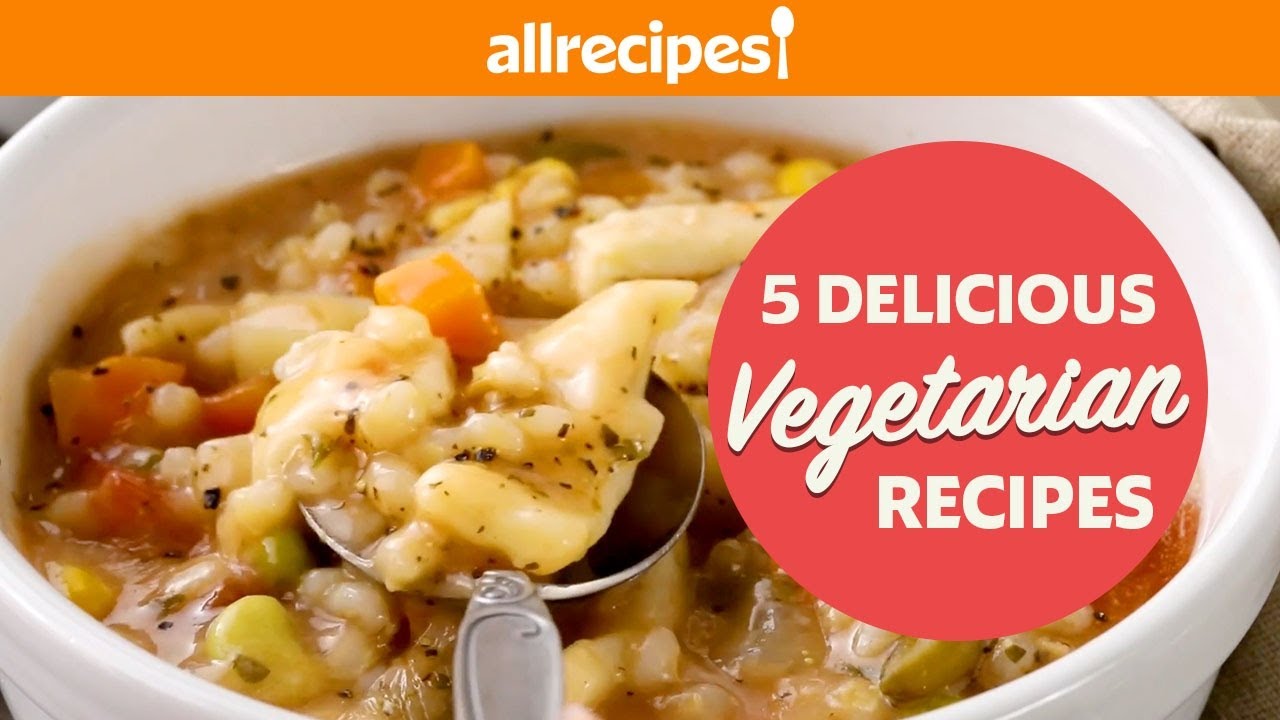 5 Delicious Vegetarian Recipes For The New Year : Pot Pie Tofu Soup & More! : Allrecipes.com