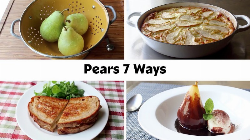 image 0 7 Perfect Pear Recipes From Savory To Sweet