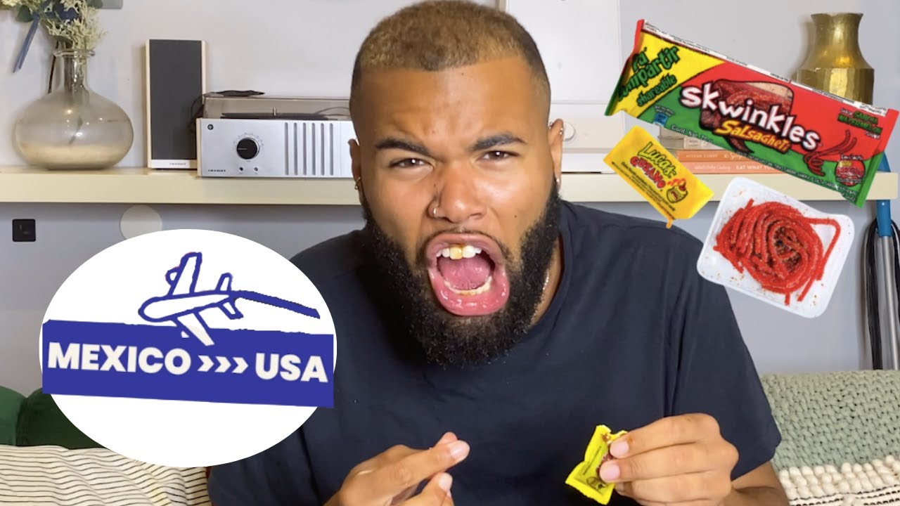 image 0 An American's First Time Trying These Popular Mexican Snacks 💥  Snack Reacts : Tastemade