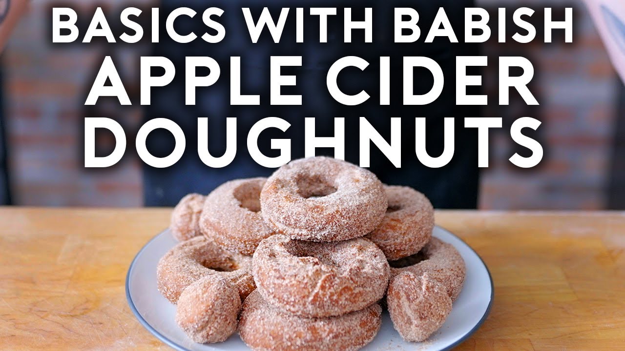 image 0 Apple Cider Donuts : Basics With Babish
