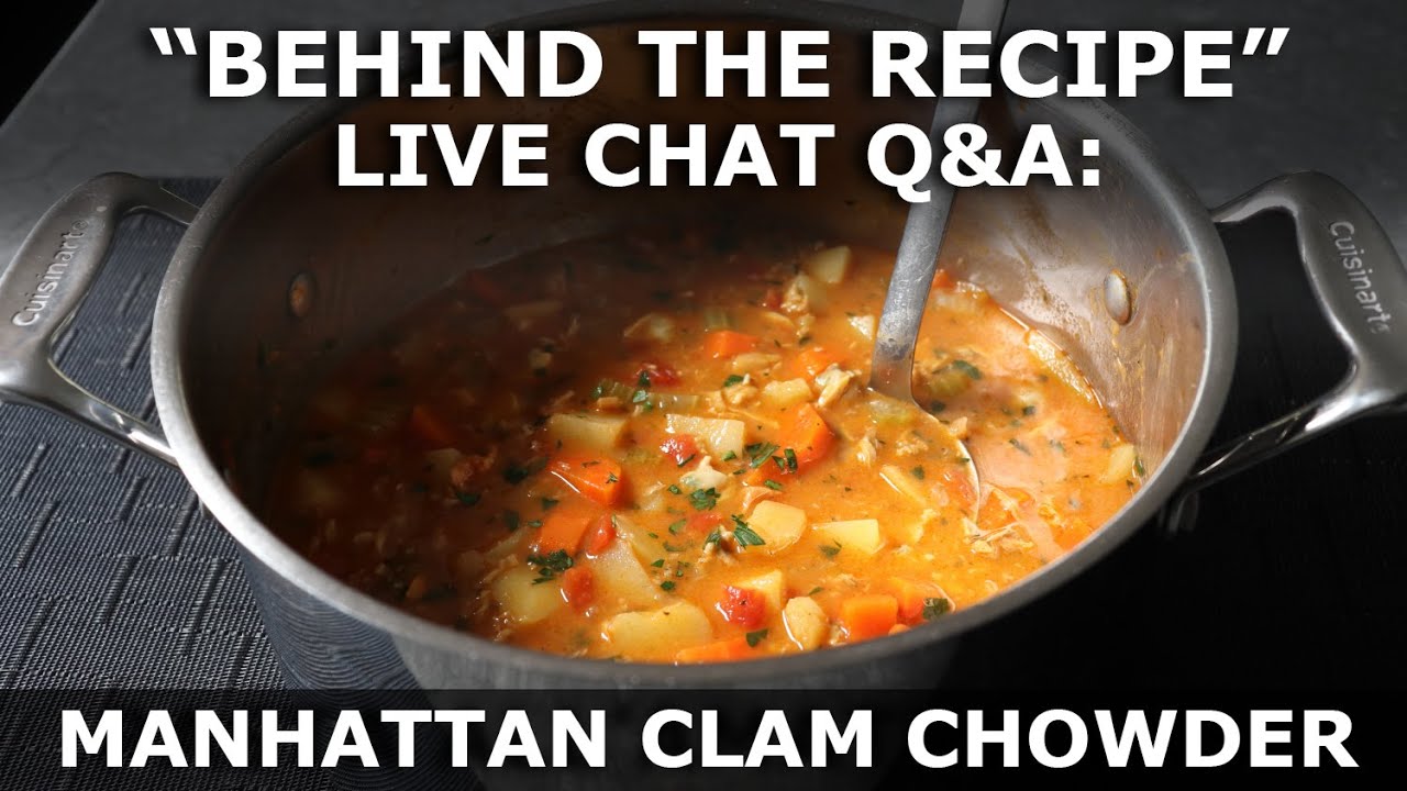 image 0 Behind The Recipe: Manhattan Clam Chowder