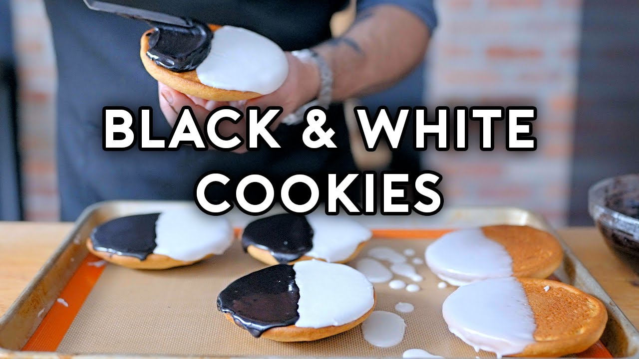 image 0 Binging With Babish: Black & White Cookies From Seinfeld