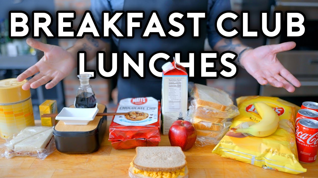 image 0 Binging With Babish: Lunches From The Breakfast Club