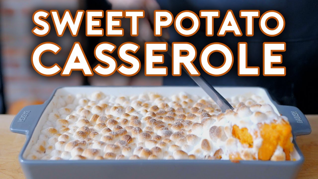 image 0 Binging With Babish: Sweet Potato Casserole From Friends