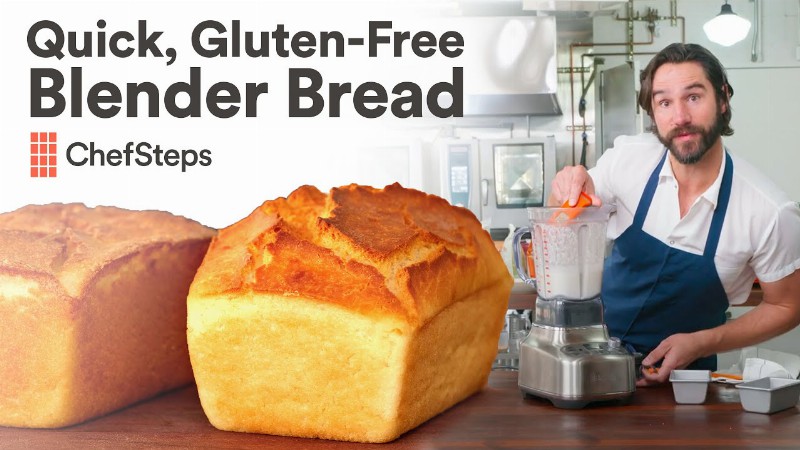 Bread In Your Blender Will Blow Your Mind : Quick Gluten-free Blender Bread : Chefsteps