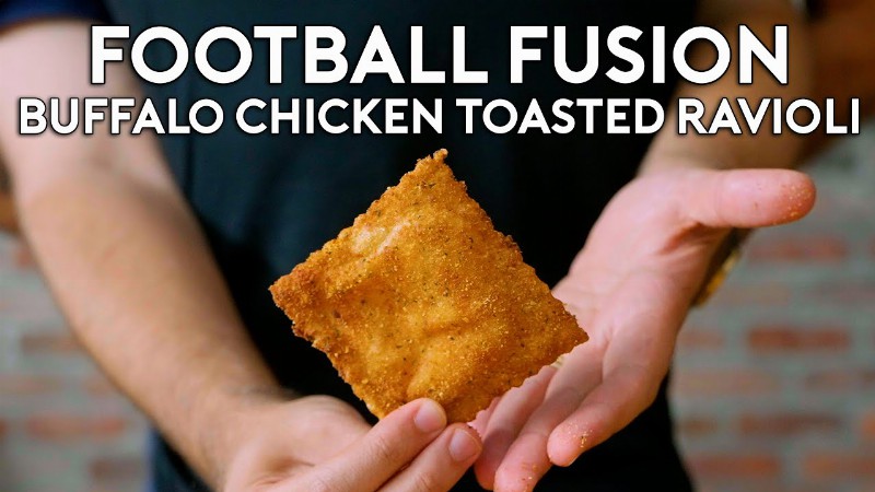 image 0 Buffalo Chicken Toasted Ravioli : Football Fusion