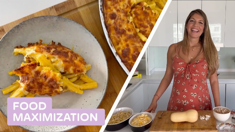 Butternut Squash Mac And Cheese With Adriana Urbina : Food Maximization
