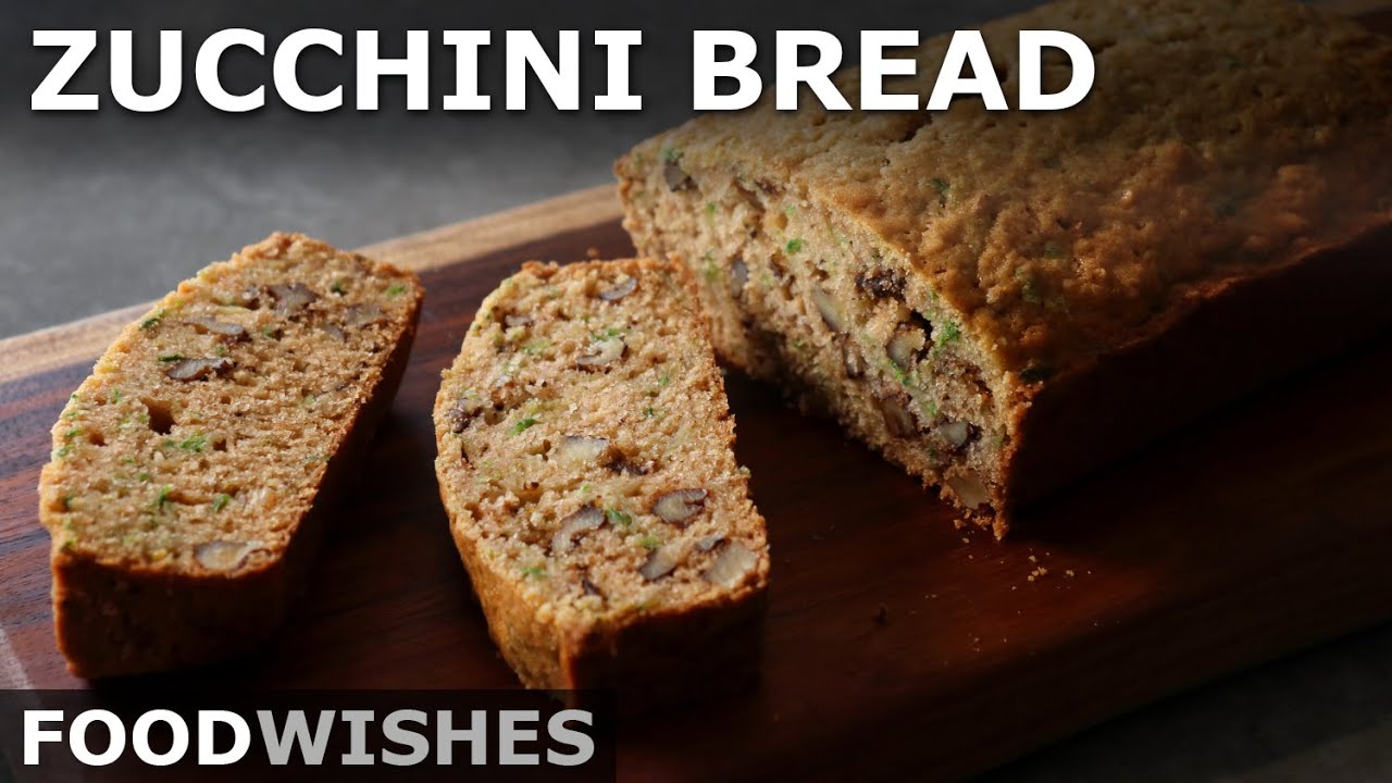 image 0 Chef John’s Zucchini Bread - Food Wishes