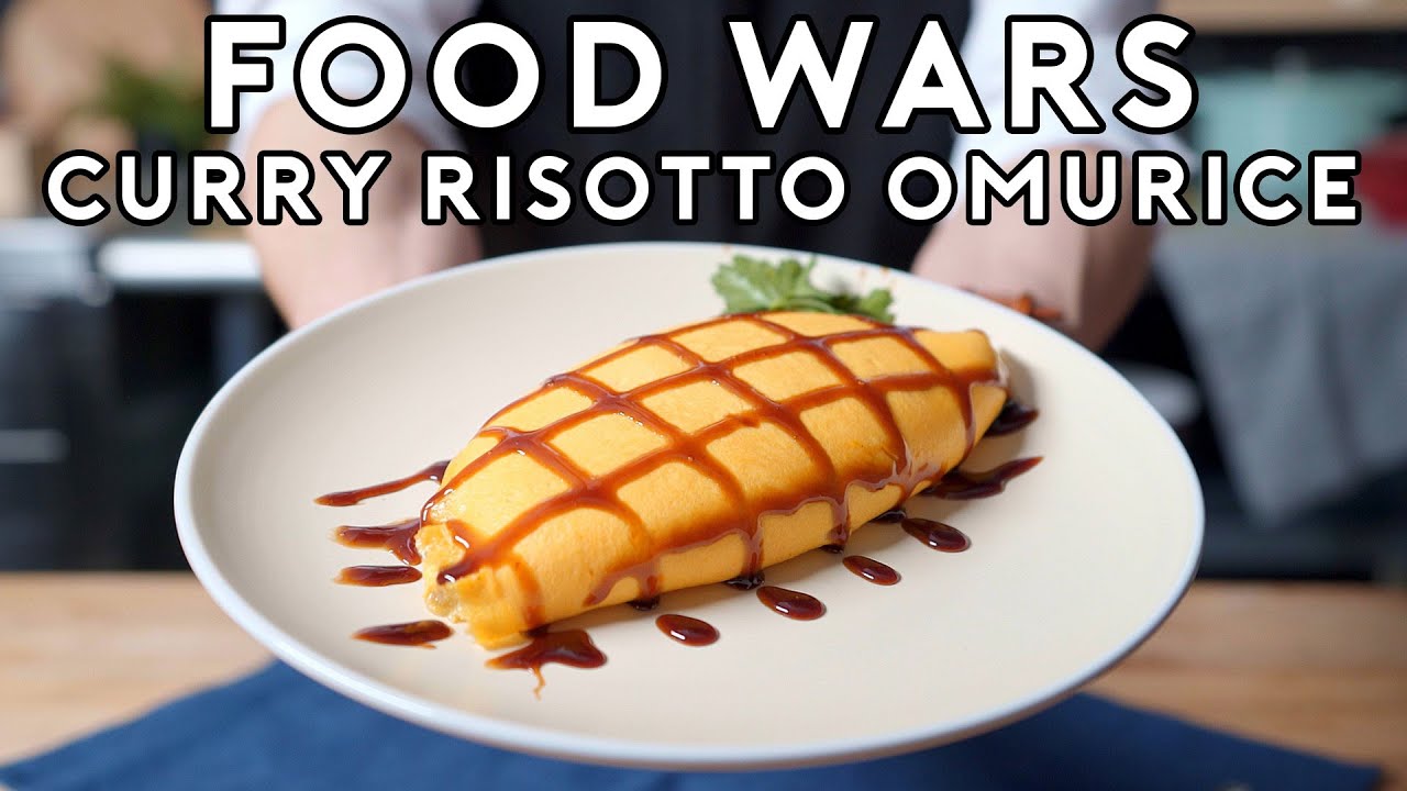 Curry Risotto Omurice From Food Wars! : Anime With Alvin Zhou