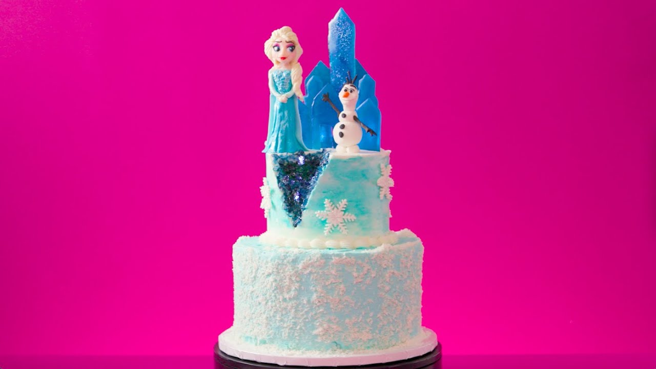 image 0 Frozen Arendelle Cake : Disney's Magic Bake-off