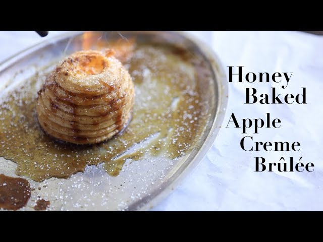 image 0 Honey Baked Apple Creme Brûlée