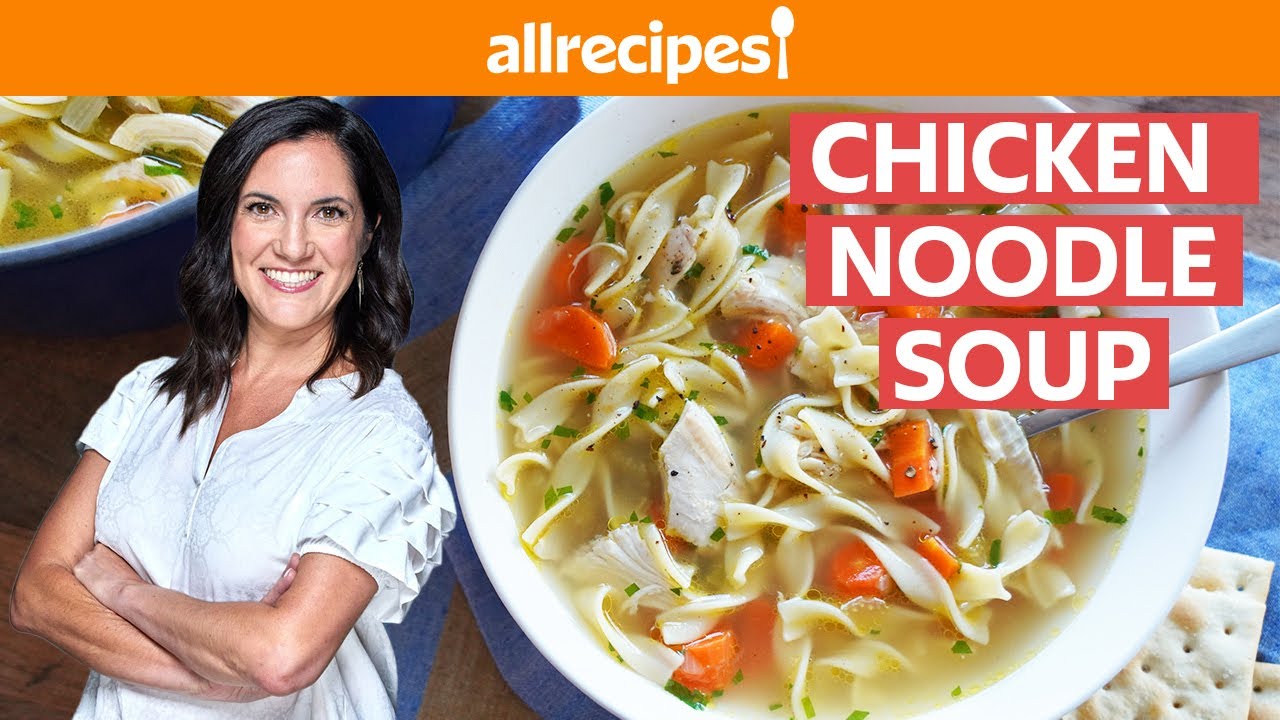 How To Make Homemade Chicken Noodle Soup : Easy Chicken Noodle Soup From Scratch : Allrecipes.com