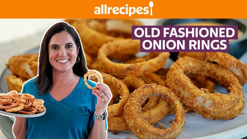 How To Make Old-fashioned Onion Rings : Onion Ring Batter : Get Cookin’ : Allrecipes.com