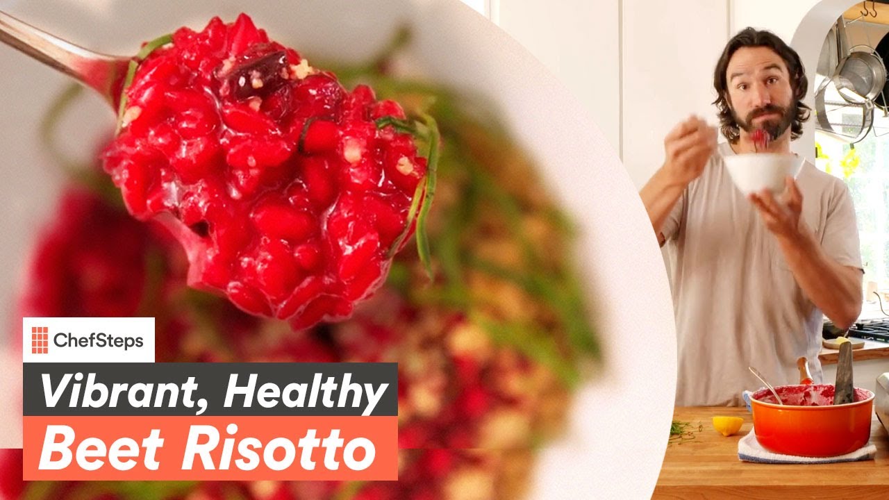 How To Make Vibrant Healthy Beet Risotto