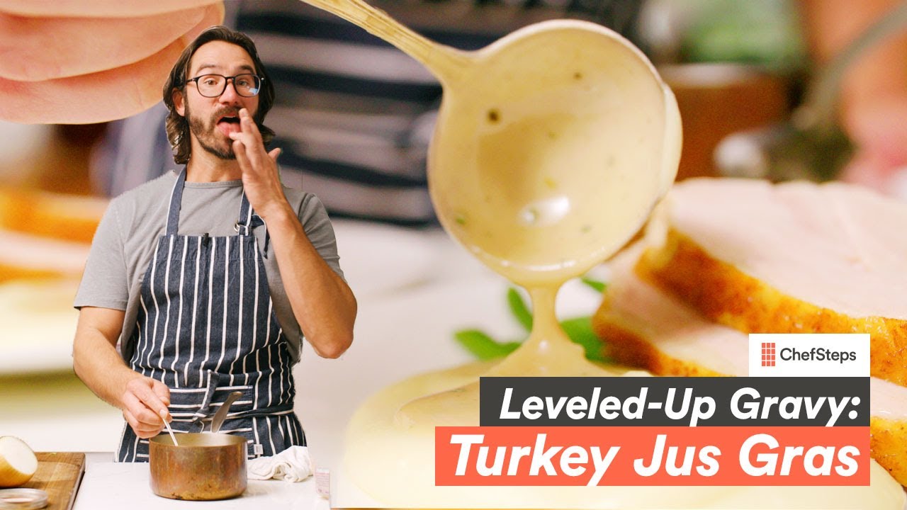 image 0 Make A Leveled-up Thanksgiving Gravy: Turkey Jus Gras!