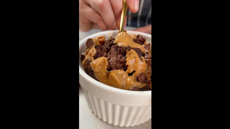 image 0 Peanut Butter Brownie Baked Oats