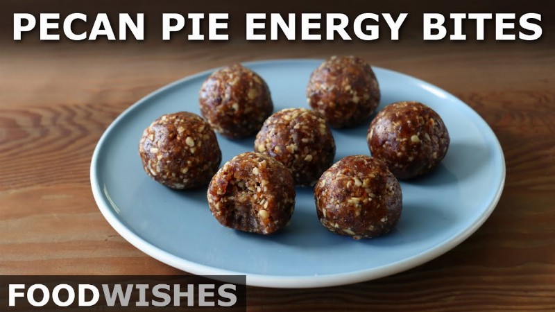 image 0 Pecan Pie Energy Bites - Easy Vegan Gluten-free And Tastes Like Pie! - Food Wishes