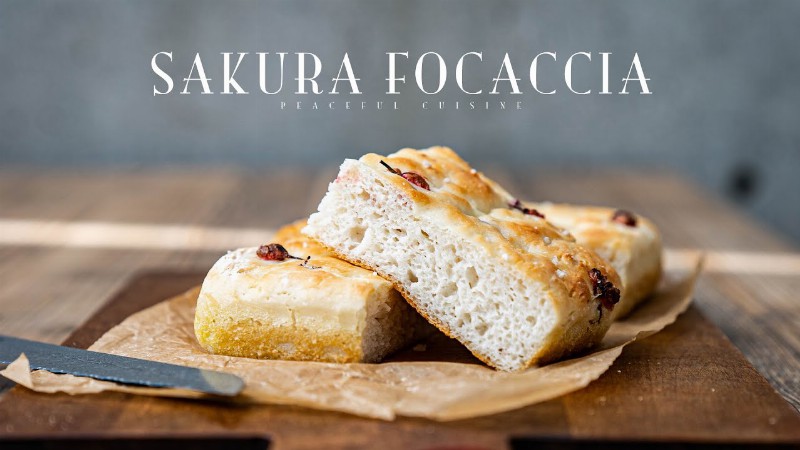 image 0 Sakura Focaccia (gluten Free/vegan)