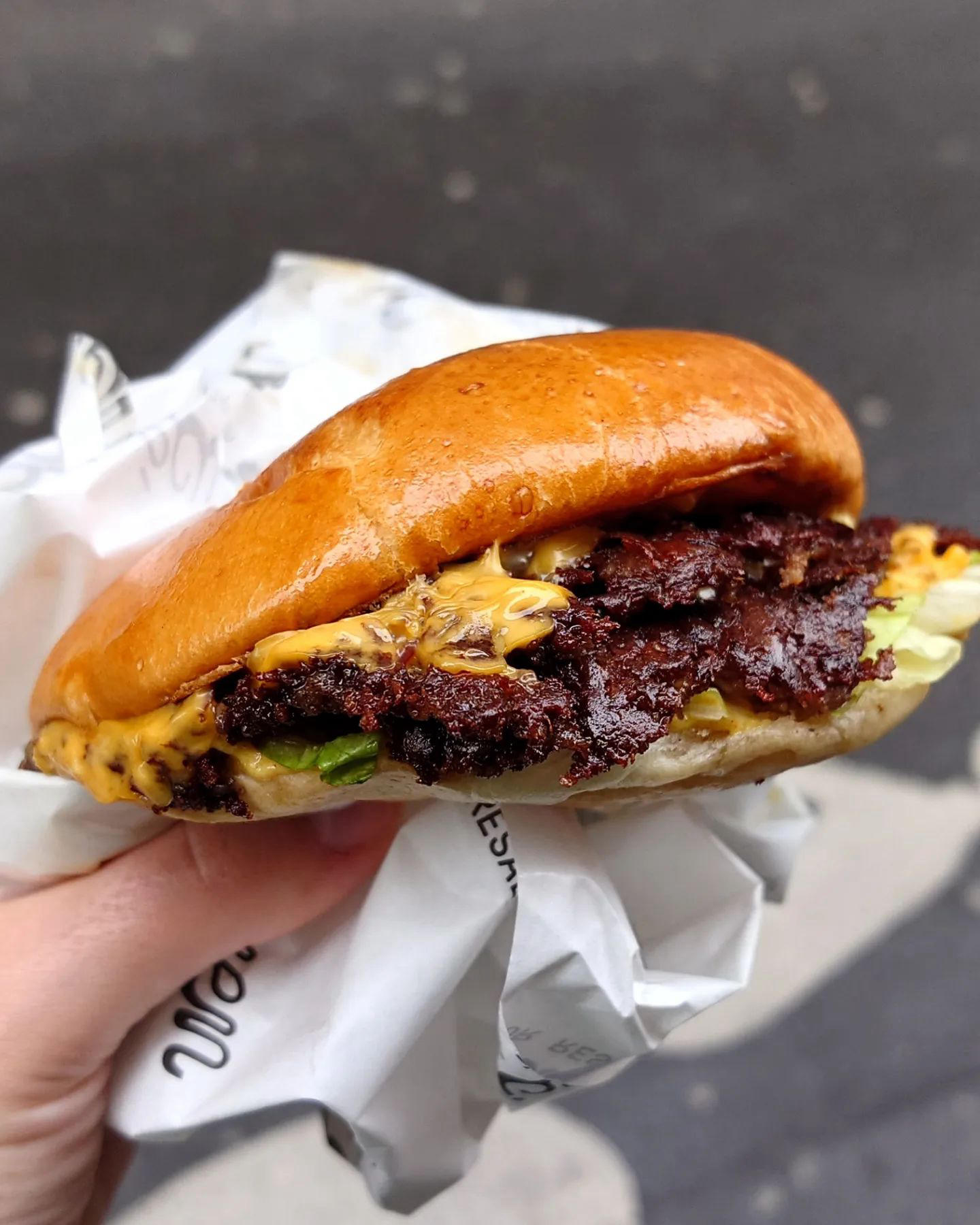 image  1 Smash burger crouchtillant chez #specimenburger rive gauche(demander un pot de sauce intemporelle po