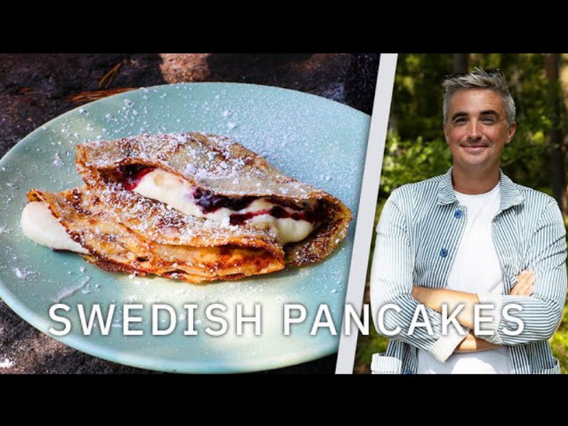image 0 Swedish Style Pancakes!
