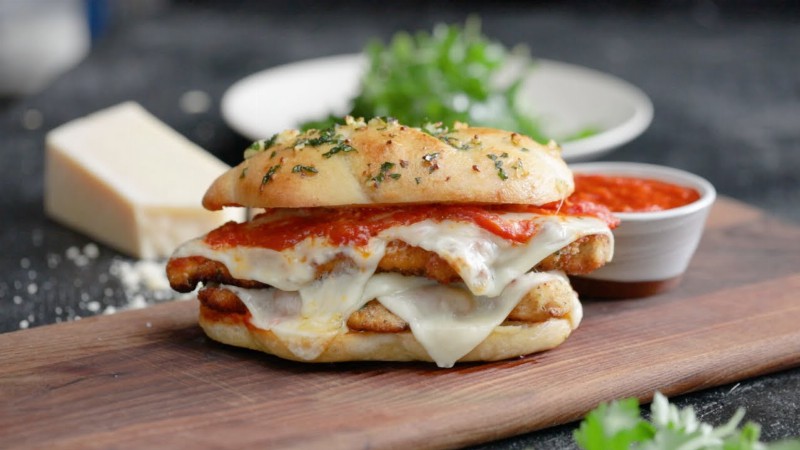 image 0 The Chicken Parm Sandwich Done Right