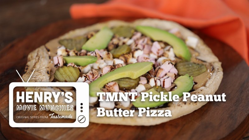 Tmnt Pickle Peanut Butter Pizza : Henry's Movie Munchies : Tastemade
